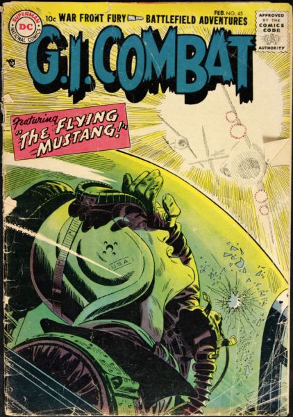 1957 G.I. Combat #45, 46, 49, 50 DC Comics 