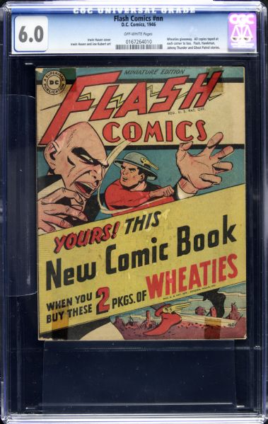 1946 DC comics Flash Comics Wheaties Giveaway Comic (CGC 6.0)