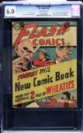 1946 DC comics Flash Comics Wheaties Giveaway Comic (CGC 6.0)