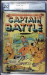  1941 Captain Battle Comics #1 lEV Gleason PGX GRADED (2.0)