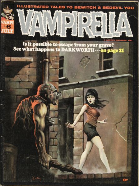 1970 Vampirella #6 Warren Publishing (Ungraded) Ken Kelly Cover