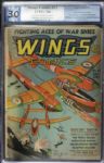 1941 Wings Comics #12 P.G.X Graded Fiction House 