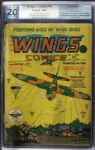 1940 Wings Comics #4 Fiction House PGX  Graded