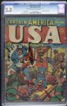 1942 USA Comics #6 Timely Comics (CGC 2.0) Featuring Captain America and a Bondage Torture Cover