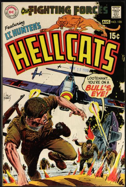 Our Fighting Forces #120,#121,#122 Group Lot D.C. Comics