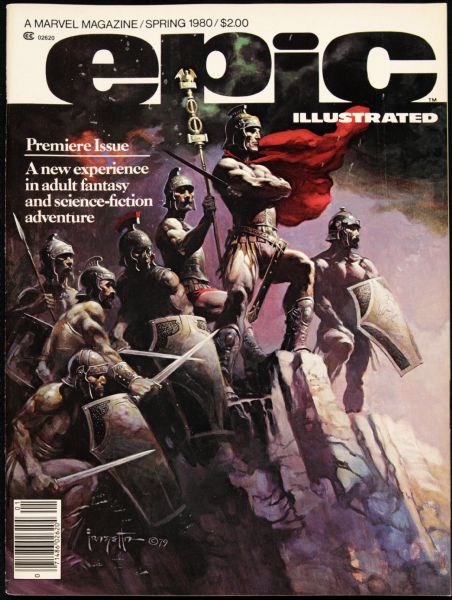 1975-80 Kull And The Barbarians #1 & Epic Illustrated #1 Very Fine/Near Mint (MEARS Auction LOA)