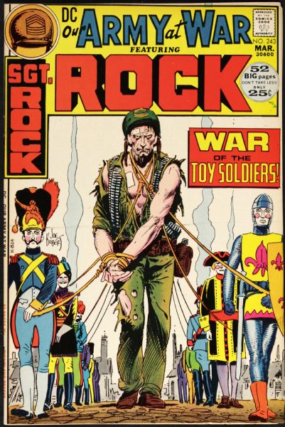 1972 DC Our Army at War #243-246 DC Comics Very Good/Fine - (MEARS Auction LOA)