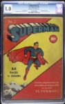 1939 Superman #2 DC Comics (CGC 1.0) Featuring Story by Jerry Siegel, Art by Joe Shuster and Full Page Ad for 1939 New Yorks World Fair Comics