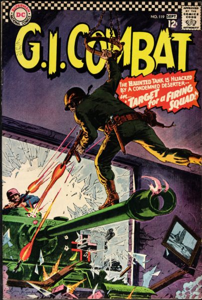1966 G.I. Combat #119-120 DC Comics Fine to Very Fine - (MEARS Auction LOA)