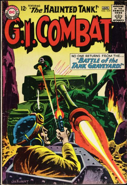 1964-65 G.I. Combat #109-111 DC Comics Fine (MEARS Auction LOA)