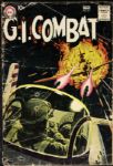1959 G.I. Combat #76-77 & 80 DC Comics Fair to Good (MEARS Auction LOA)