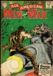 1957-58 All American Men of War #52 53 55 & 59 DC Comics VG  (MEARS Auction LOA)