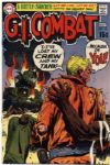 1967-70 G.I. Combat #125, 137, 139-141 DC Comics (Featuring Russ Heath and Joe Kubert Cover/Art; Bob Kanigher and Bob Haney Stories)