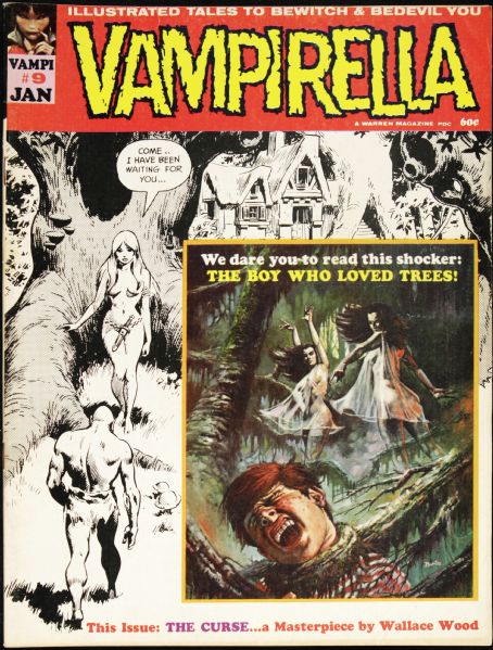 1970-71 Vampirella #9-10 Warren Publishing (MEARS Auction LOA)