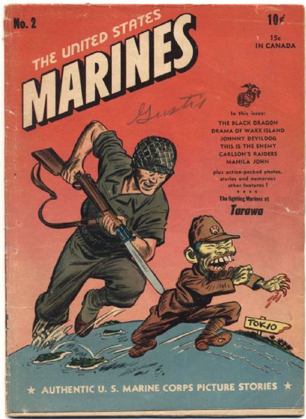 1944 The United States Marines #2 GD  (MEARS Auction LOA)