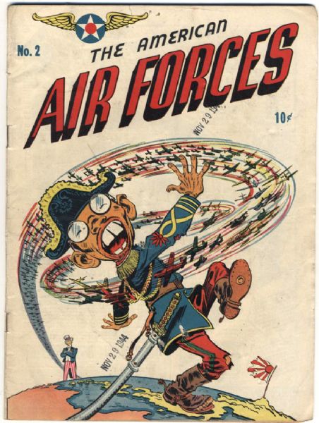 1944 The American Air Forces #2 Very Good  (MEARS Auction LOA)