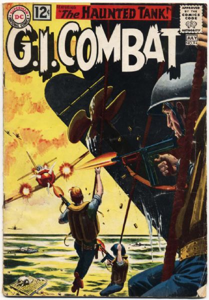 1962 G.I. Combat #94 DC Comics Ungraded Silver Ager (MEARS Auction LOA)