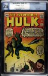 1962 Incredible Hulk #3 Marvel Comics (PGX 2.5 Good+) Stan Lee Story Jack Kirby Art