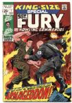 1965-71 Sgt. Fury & His Howling Commandos King Size Annual #1-7 Marvel Comics (Featuring Dick Ayers Cover/Art; Stan Lee, Roy Thomas, and Gary Friedrich Stories)