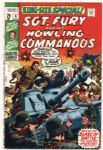 1965-71 Sgt. Fury & His Howling Commandos King Size Annual #1-7 Marvel Comics (Featuring Dick Ayers Cover/Art; Stan Lee, Roy Thomas, and Gary Friedrich Stories)