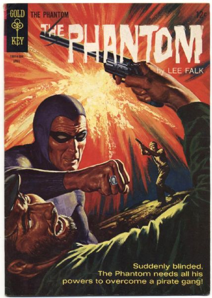 1964-65 The Phantom #7-11 Gold Key Publications (Featuring George Wilson Cover/Art; Bill Harris Stories)