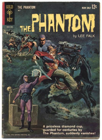 1963-64 The Phantom #3-6 Gold Key Publications (Featuring George Wilson Cover/Art; Bill Harris Stories)