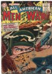1955-56 All American Men of War #25, 27 & 30 DC Comics Very Good (MEARS Auction LOA)
