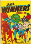 1941 Flashback #23/All-Winners Comics #1 1974 Reprint "Marvel Comics" Featuring Alex Schomburg Cover/Art; Carl Burgos and Stan Lee Stories)