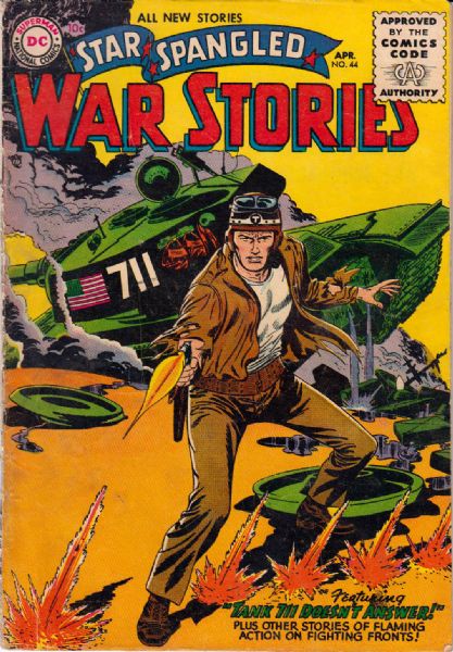 1956 Star Spangled War Stories #44, 45 & 49 DC Comics Very Good Minus (MEARS Auction LOA)