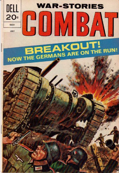 1961-72 War Stories Combat Dell Comics - Lot of 28 Very Good to Fine  (MEARS Auction LOA)