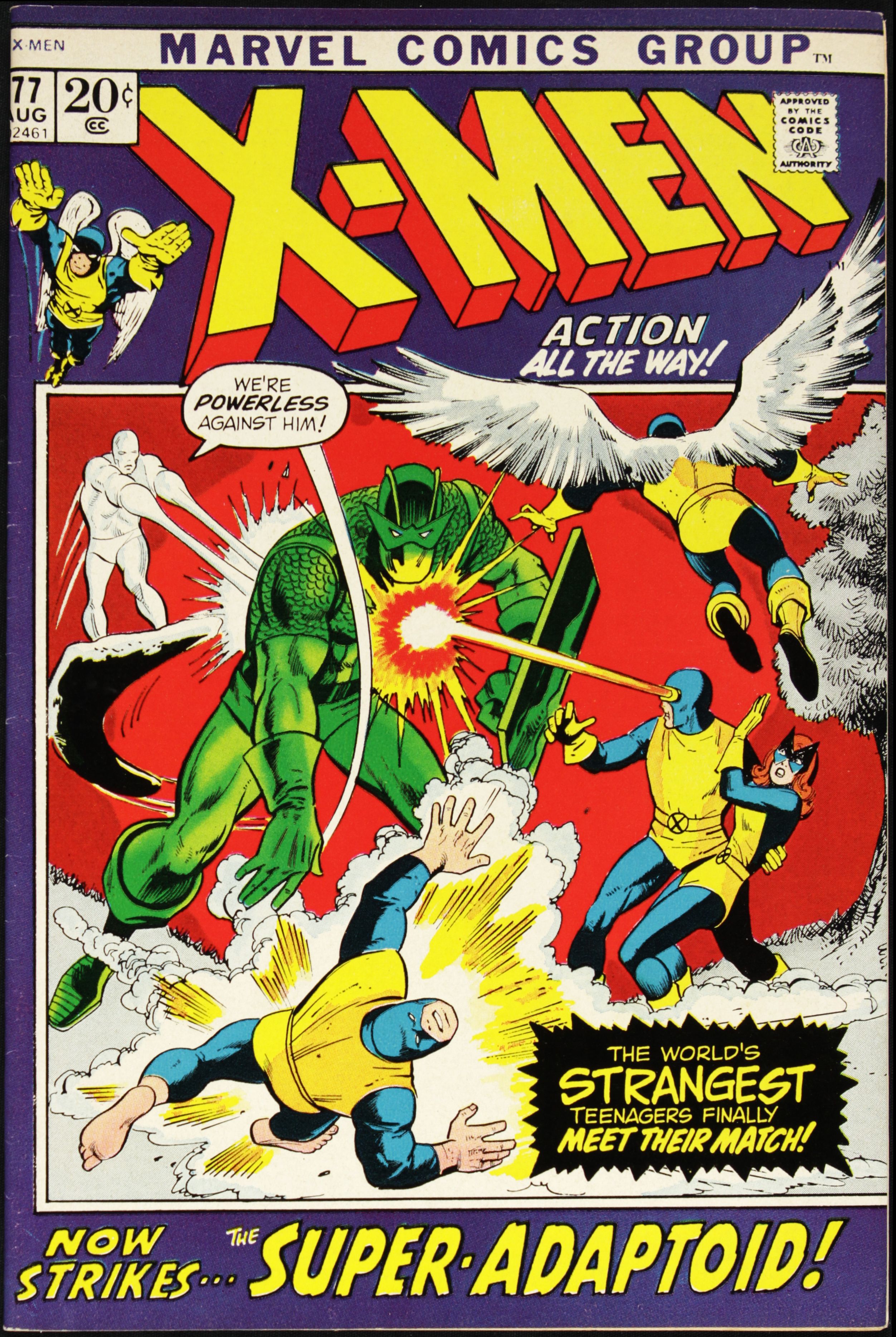 Lot Detail - 1972 X-Men #72 Marvel Comics (MEARS VF)