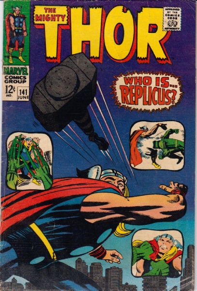 1966 Thor #141-145 Marvel Comics (Ungraded)