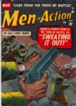 1951-56 War Comics Mens Adventures/ Marines in Action - Lot of 5 Fair/Good (MEARS Auction LOA)