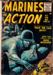1951-56 War Comics Men's Adventures/ Marines in Action - Lot of 5 Fair/Good (MEARS Auction LOA)