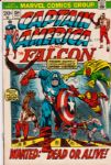 1968-73 Captain America #107, 109, Captain America and The Falcon #152-160 Marvel Comics (Featuring Jack Kirby, Gil Kane and Sal Buscema Cover/Art; Gerry Conway, Steve Englehart and Stan Lee Stories)