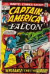 1968-73 Captain America #107, 109, Captain America and The Falcon #152-160 Marvel Comics (Featuring Jack Kirby, Gil Kane and Sal Buscema Cover/Art; Gerry Conway, Steve Englehart and Stan Lee Stories)