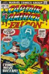 1968-73 Captain America #107, 109, Captain America and The Falcon #152-160 Marvel Comics (Featuring Jack Kirby, Gil Kane and Sal Buscema Cover/Art; Gerry Conway, Steve Englehart and Stan Lee Stories)