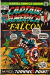 1968-73 Captain America #107, 109, Captain America and The Falcon #152-160 Marvel Comics (Featuring Jack Kirby, Gil Kane and Sal Buscema Cover/Art; Gerry Conway, Steve Englehart and Stan Lee Stories)