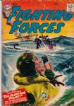 1956-57 Fighting Heroes #14-17 & 20 Fair/Very Good (MEARS Auction LOA)