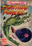 1956-57 Fighting Heroes #14-17 & 20 Fair/Very Good (MEARS Auction LOA)