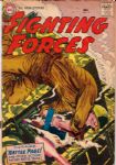 1956-57 Fighting Heroes #14-17 & 20 Fair/Very Good (MEARS Auction LOA)