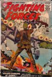 1955-56 Our Fighting Forces #6, 9, 11 & 12 DC Comics Very Good (MEARS Auction LOA) 
