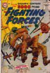 1955-56 Our Fighting Forces #6, 9, 11 & 12 DC Comics Very Good (MEARS Auction LOA) 