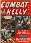 1951-55 Combat Kelly War Comics Golden Age Ungraded (MEARS Auction LOA) - Lot of 6