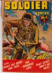 1951-53 Soldier Comics Soldiers of Fortune War Comics Golden Age Ungraded (MEARS Auction LOA) - Lot of 7