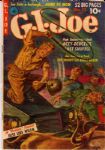 1952 G.I. Joe War Comics Golden Age Ungraded (MEARS Auction LOA) - Lot of 6