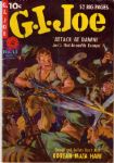 1952 G.I. Joe War Comics Golden Age Ungraded (MEARS Auction LOA) - Lot of 6