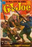 1952 G.I. Joe War Comics Golden Age Ungraded (MEARS Auction LOA) - Lot of 6