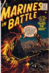 1954-58 Marines In Battle War Comics Golden/Silver Age Ungraded (MEARS Auction LOA) - Lot of 8