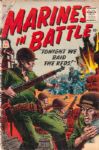 1954-58 Marines In Battle War Comics Golden/Silver Age Ungraded (MEARS Auction LOA) - Lot of 8